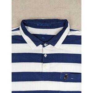 B Draddy XL Mens Shirt Polo Knit Jersey Casual Golf Casual Has Defect